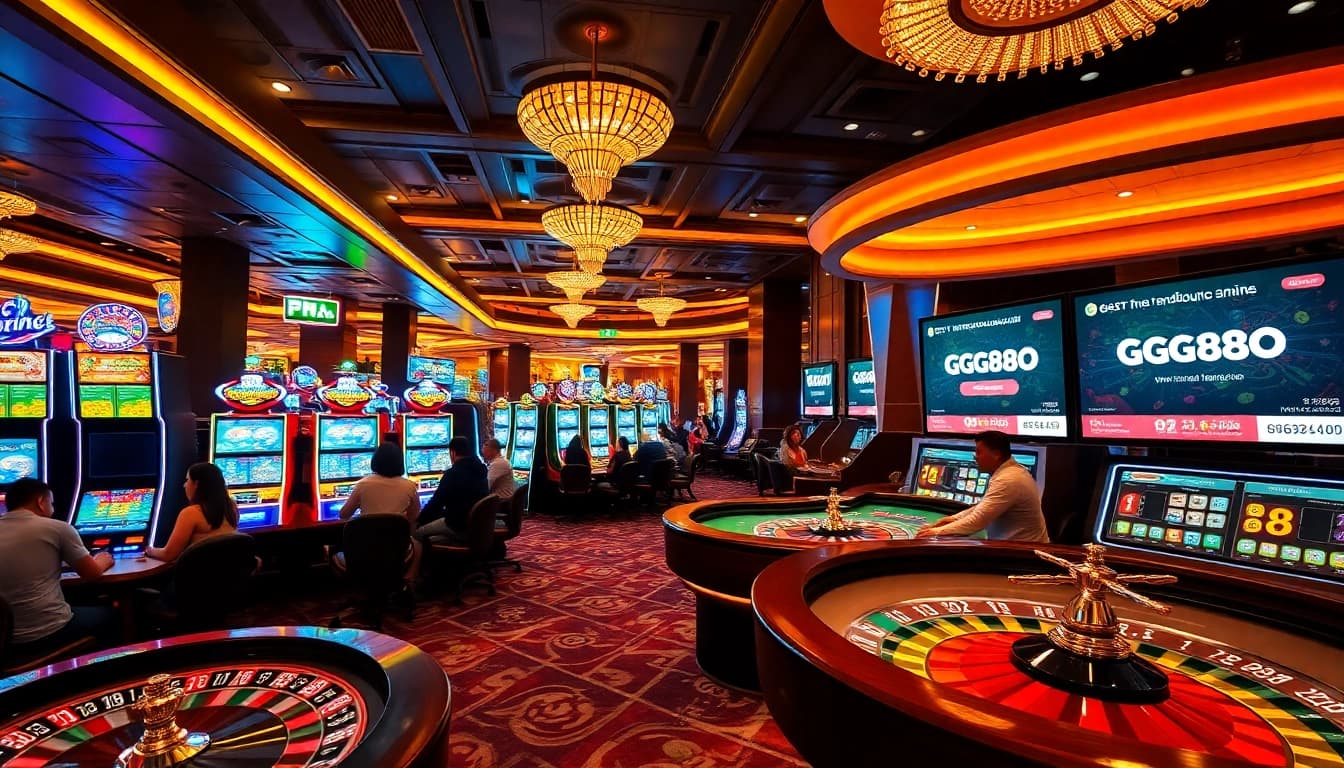 Experience the excitement of gaming at https://gg88.biz/ with dynamic casino tables and vibrant slot machines.