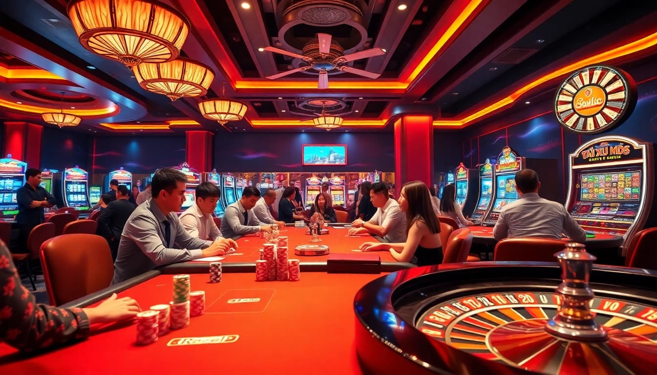 Experience the thrill of betting at https://taixiumd5.fan/ with vibrant casino games and professional environments.