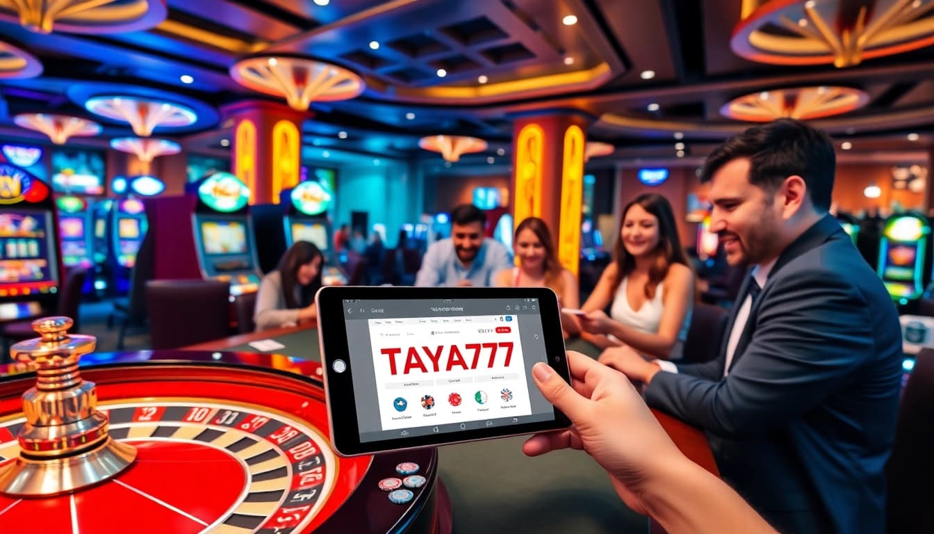 Experience thrilling gameplay at TAYA777 online site with exciting games and live interactions.