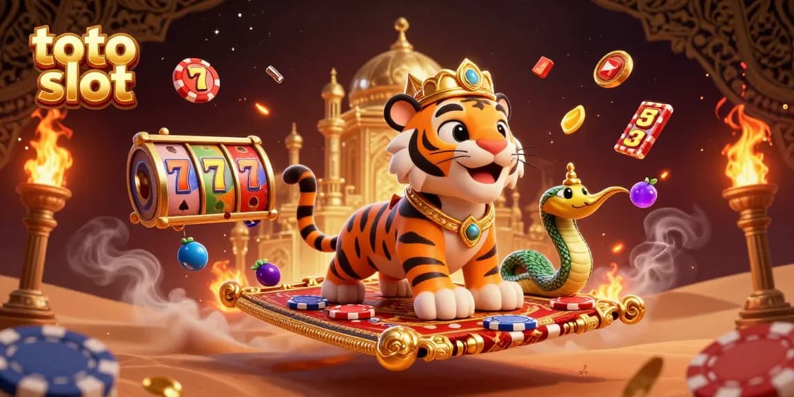 Engage in the ultimate toto slot adventure with the sultan and magical elements.