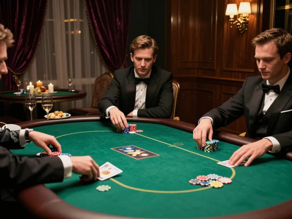 Experience thrilling high-stakes poker at viceroyluxury with engaged players and exclusive ambiance