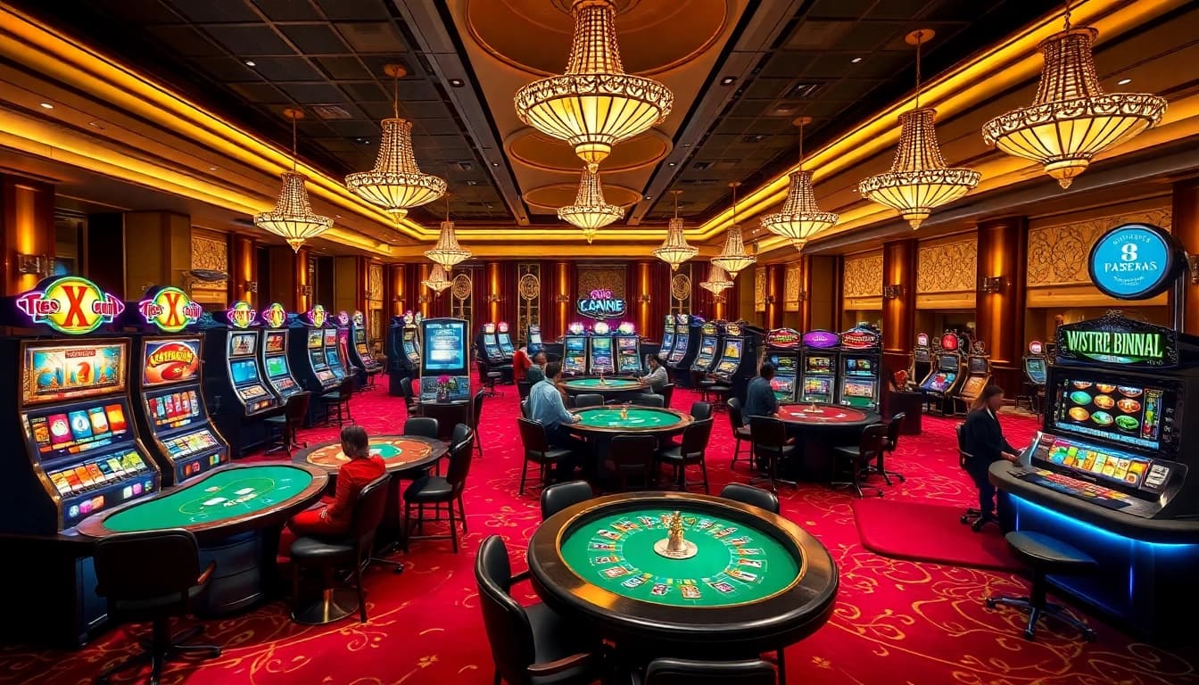 Experience the thrill of high-stakes gambling at Go8's luxurious casino.