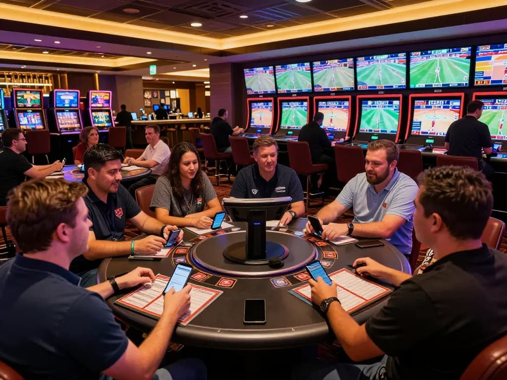 Experience live sports betting excitement at GG88 in a vibrant casino atmosphere