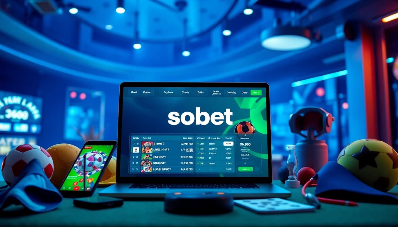 SBOBET online betting platform with sports betting options and user-friendly interface