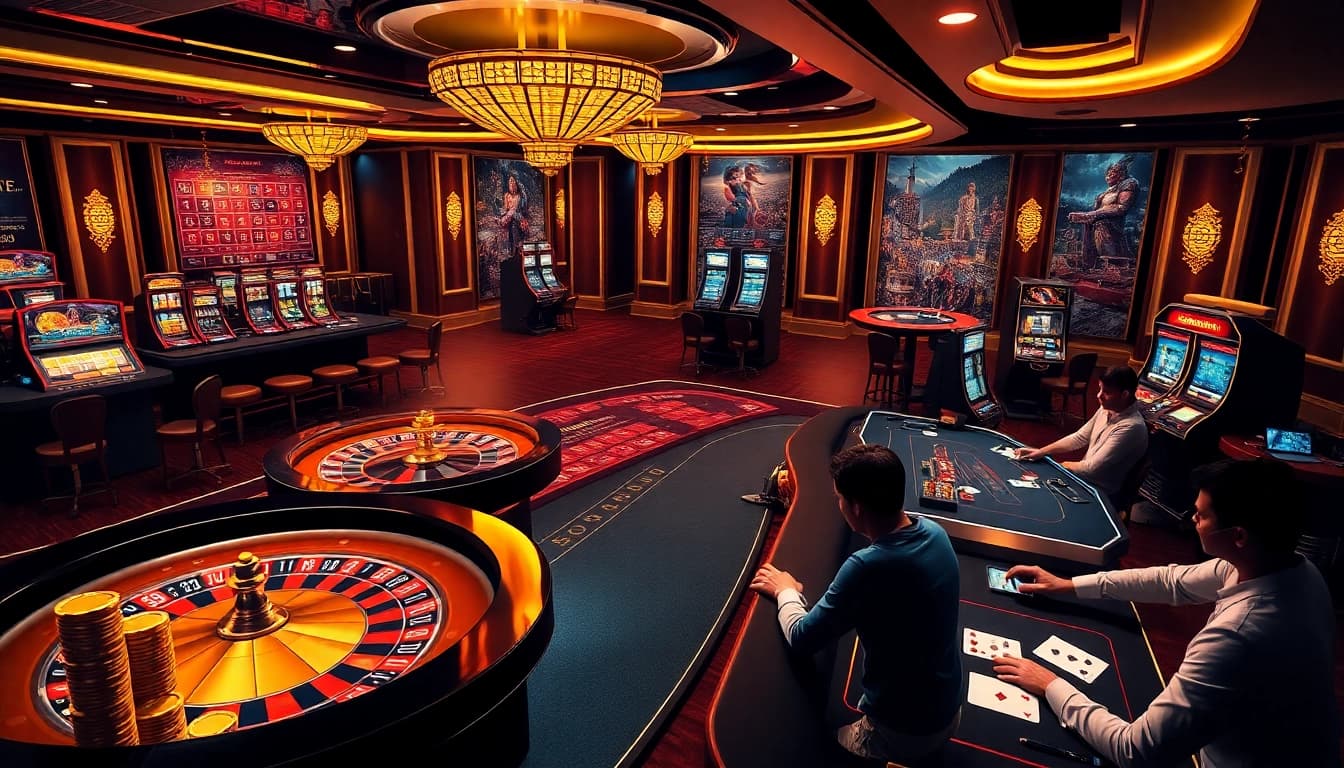 Experience thrilling gameplay at shbet's luxurious virtual casino with poker chips and roulette.