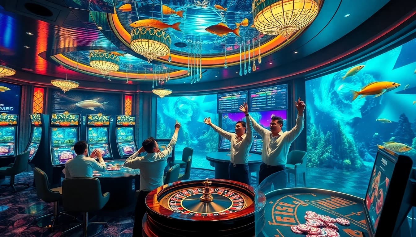 bắn cá xn88 game features vibrant graphics and dynamic casino elements showcasing excitement