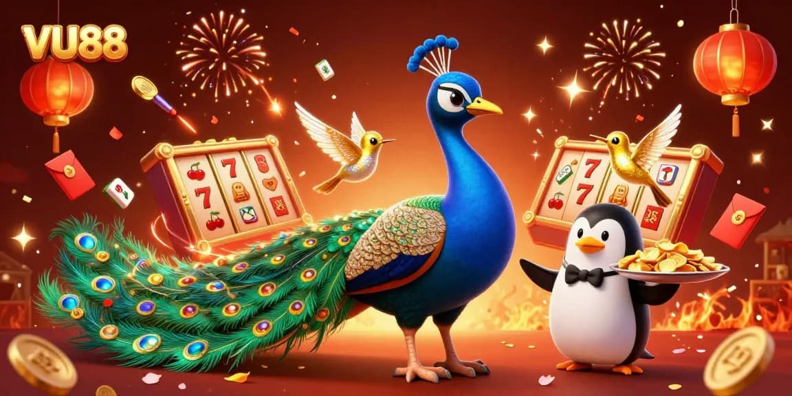 Experience thrilling gameplay at VU88 with captivating slots and dynamic casino elements.