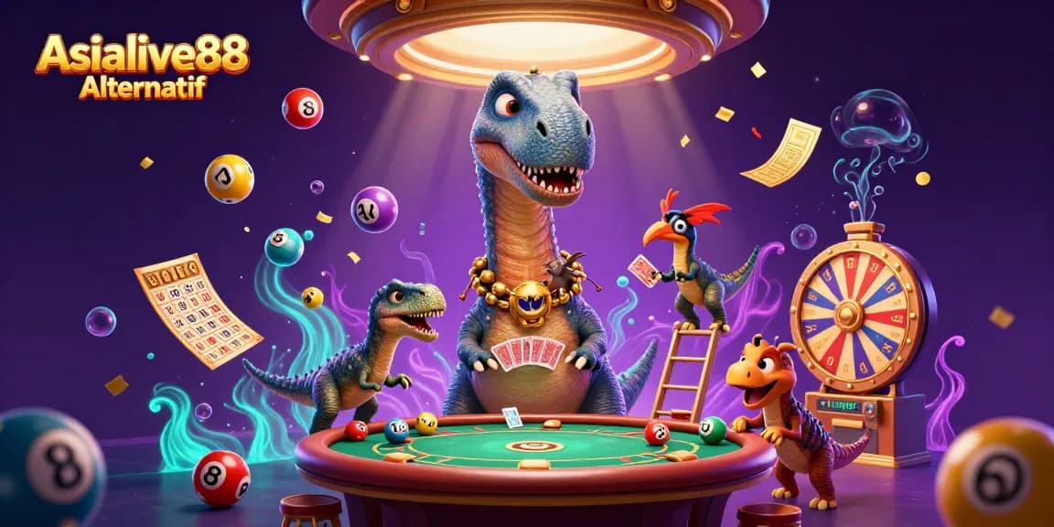 Experience thrilling gaming excitement with Asialive88 Alternatif in this vibrant, dynamic casino scene.