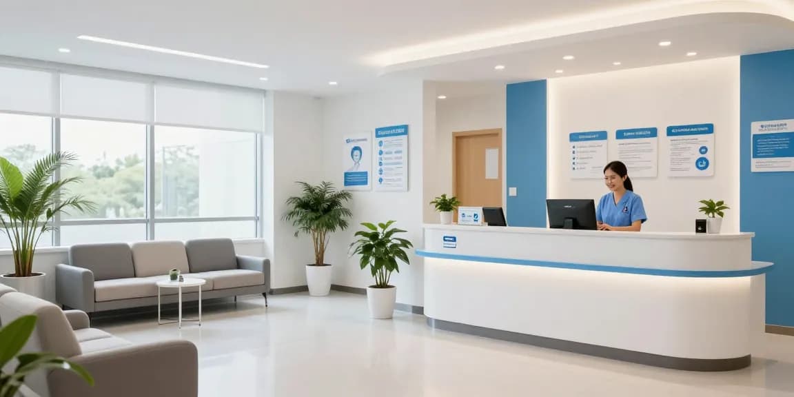 David Hoffmeister reviews in the context of compassionate patient care at a modern healthcare facility.