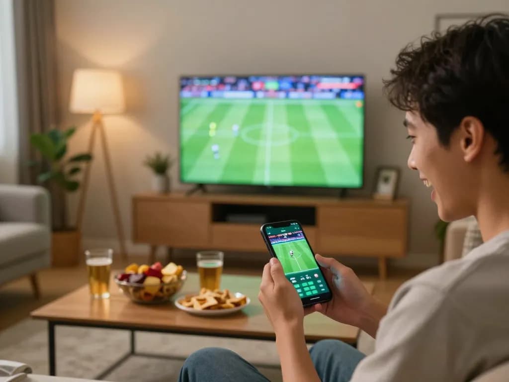 Betting excitement with xo88 on a smartphone while enjoying live sports at home