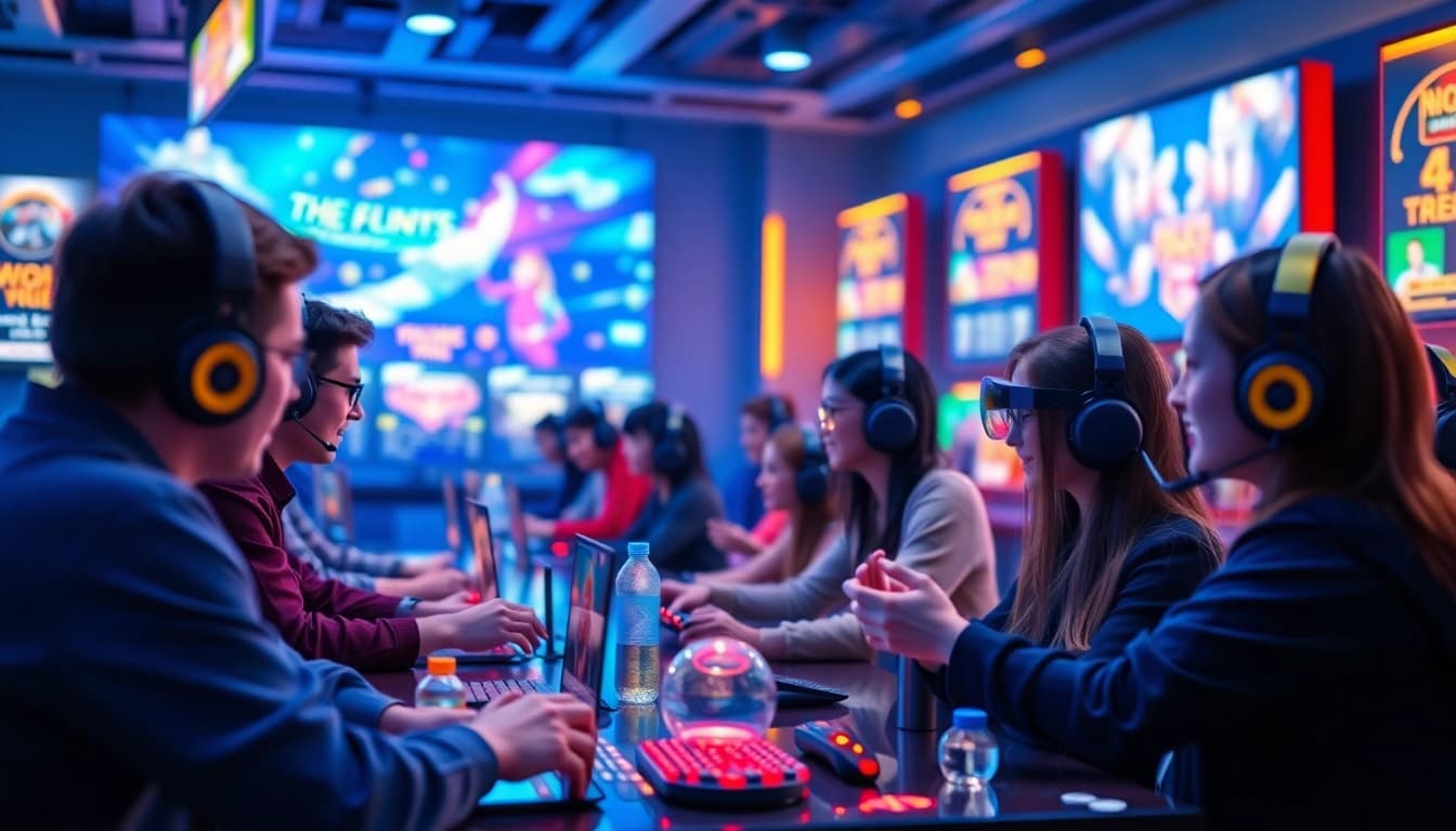 Nhat vip gaming platform showcasing diverse online gameplay and a secure environment for users.