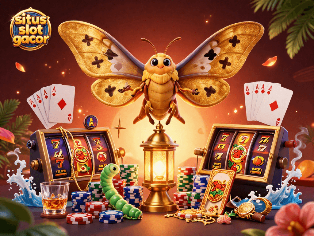 Spin and win at situs slot gacor with vibrant slot reels and exciting jackpot scenes!