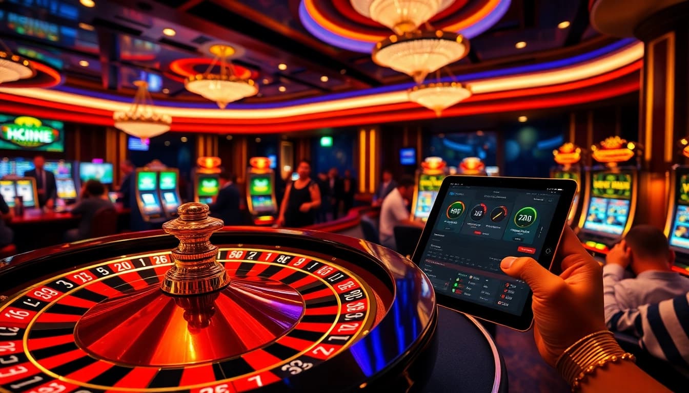 Experience thrill at the Soibet gateway with sophisticated gambling in a luxurious casino setting.