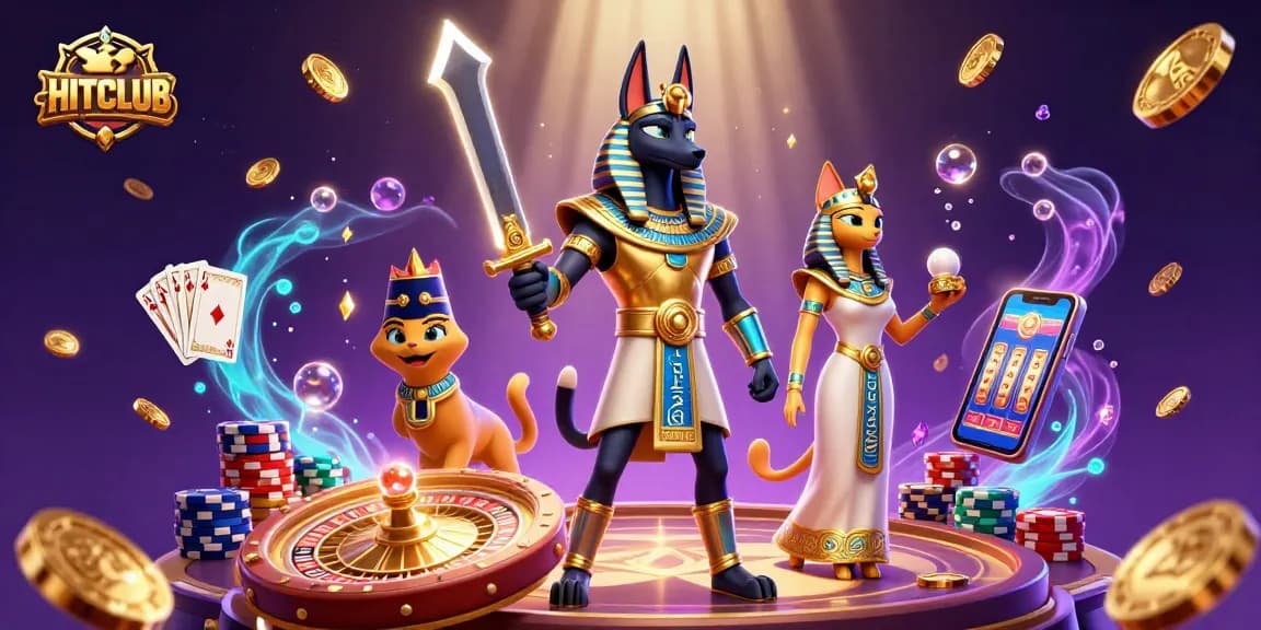 Experience the thrill of winning at HITCLUB with immersive games and vibrant casino elements.