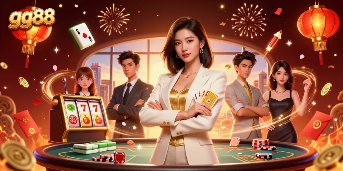 Win big with gg88 by celebrating vibrant casino moments surrounded by gold-rich game elements