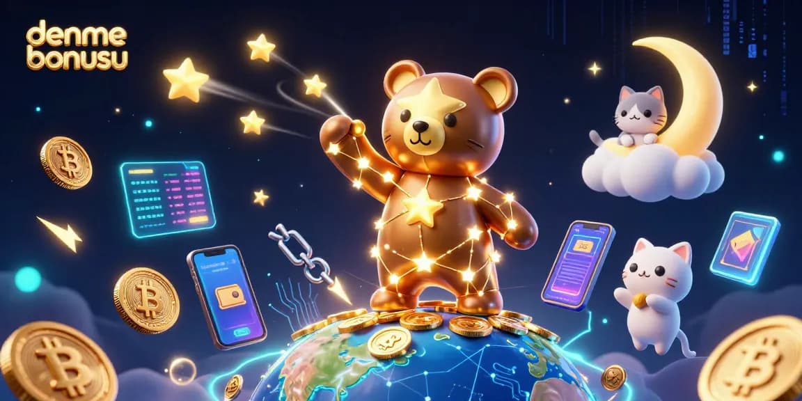 Discover incredible deneme bonusu offers while gaming in a celestial environment filled with coins and vibrant elements.