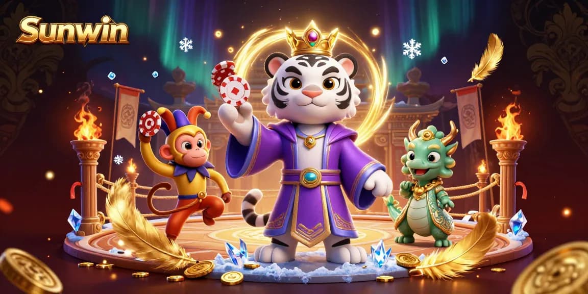 Sunwin enhances your gaming experience with vibrant casino characters and thrilling elements.