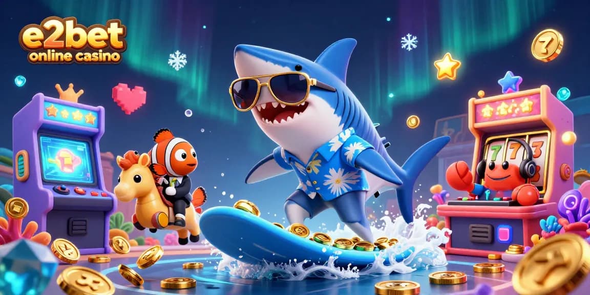 Join the excitement at e2bet online casino with vibrant games and thrilling adventures.