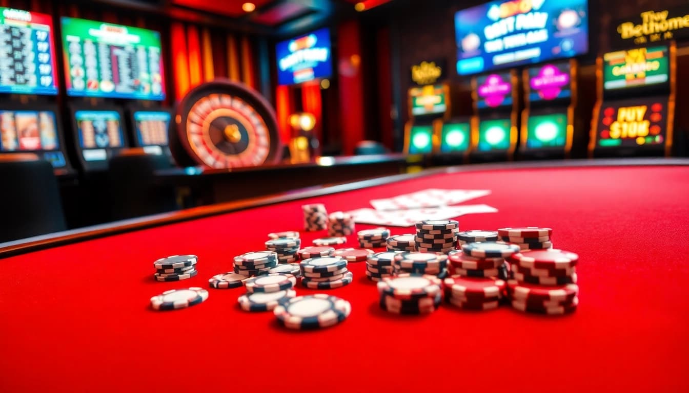 Experience thrilling poker action at https://thabethome.com/ with vibrant casino visuals and high-stakes games.