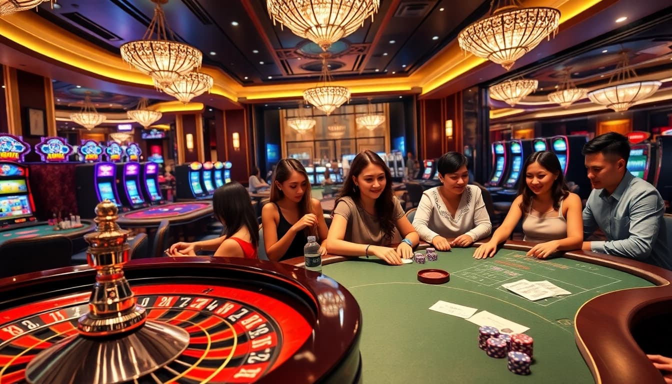 Experience the excitement at GK88LIVE.IT.COM with players enjoying thrilling casino games.
