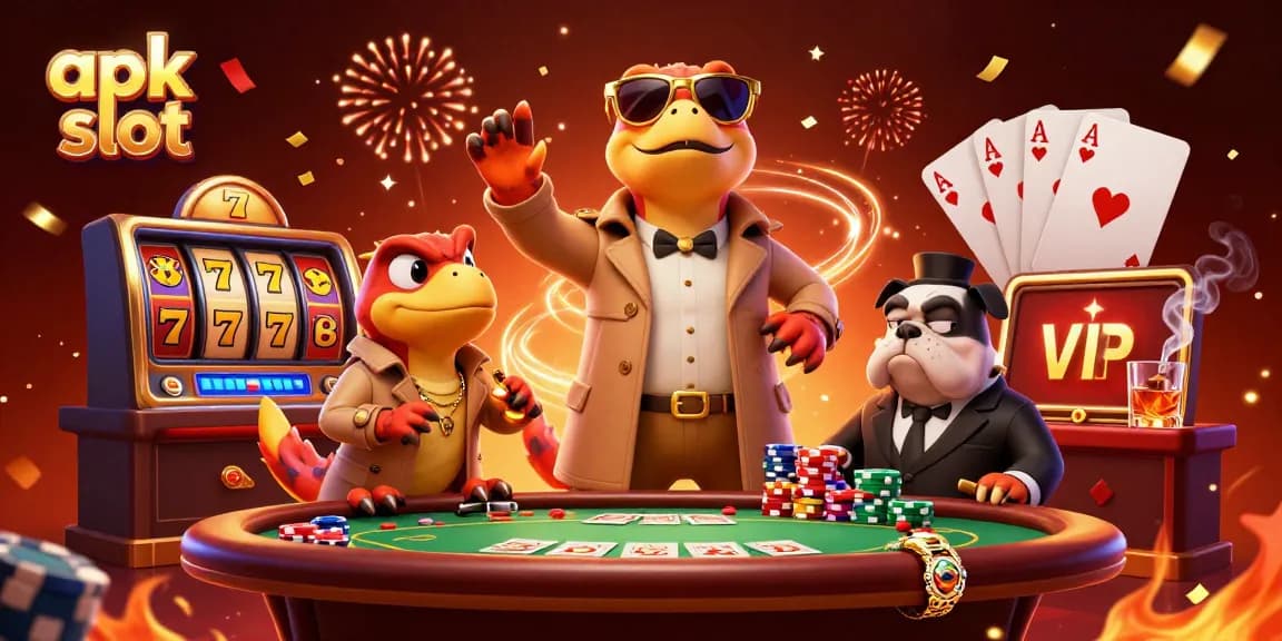 Raih kemenangan dengan apk slot saat merayakan jackpot di kasino virtual.