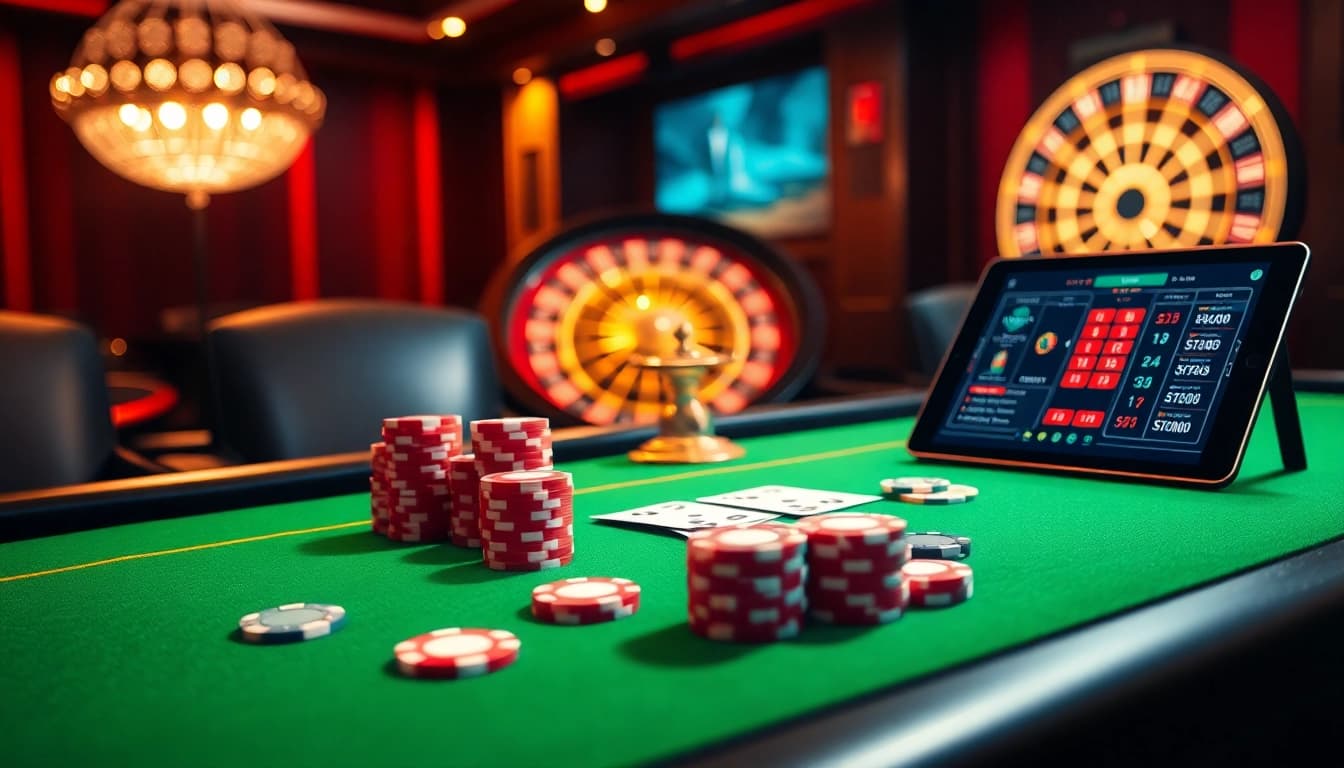 Experience thrilling gambling action at https://nk88.boo/ with luxurious poker tables and vibrant roulette wheels.