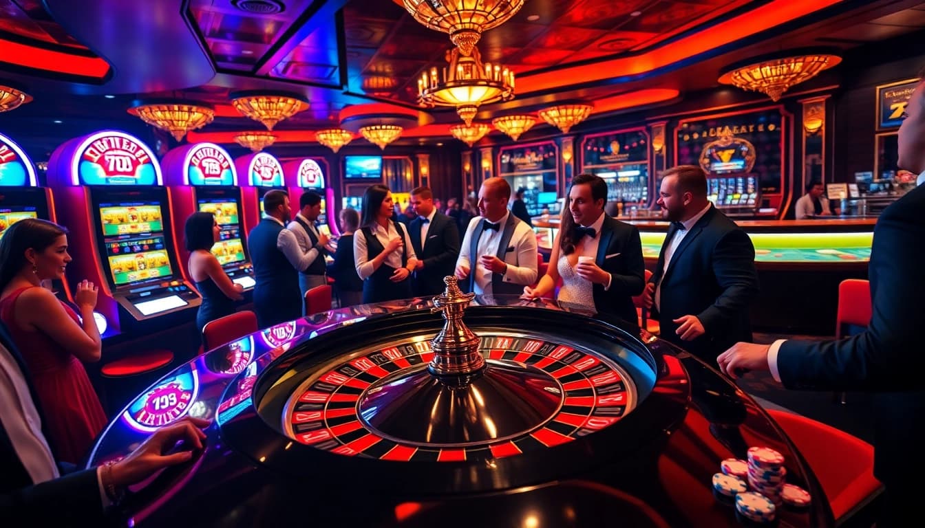 Engage in thrilling gameplay at the trusted 777PUB platform, featuring vibrant roulette and exciting players.