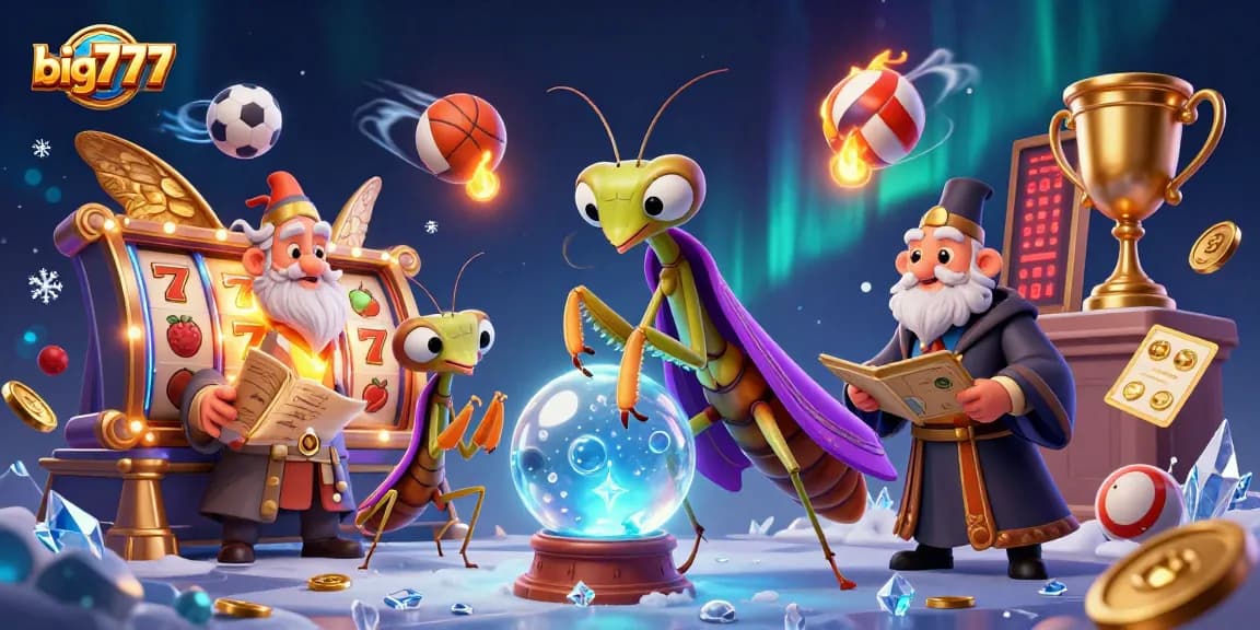 Experience the thrill of big777 with animated 3D casino characters and dynamic slot reels.