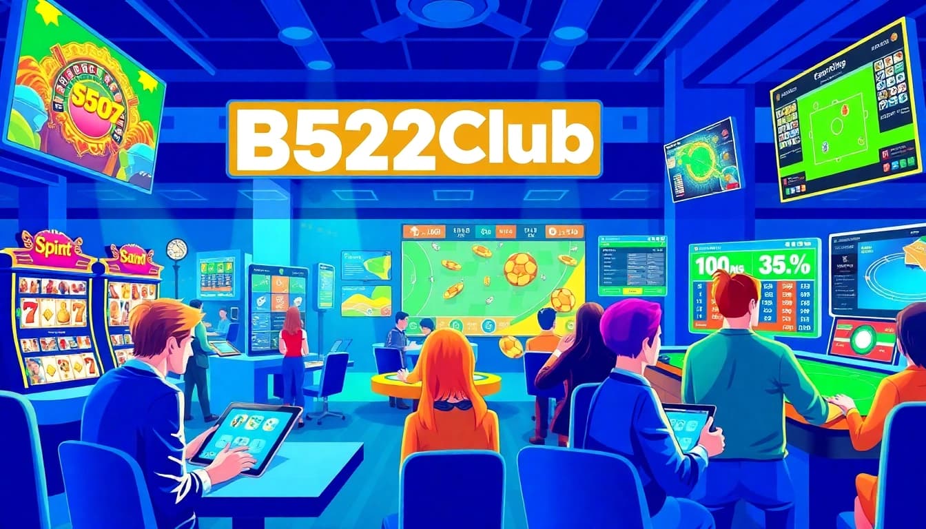 Experience the excitement of online gaming at https://b52clubn.com/ with vibrant visuals and user-friendly interfaces.