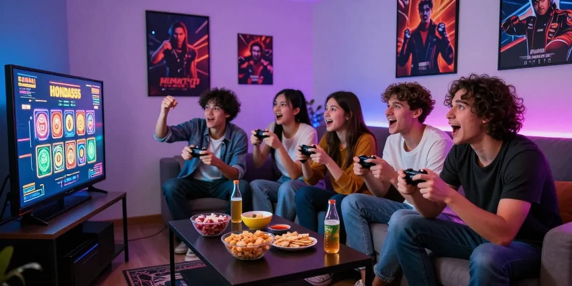 Teman-teman bersemangat bermain game slot di https://honda555.net/ dengan cahaya LED dan camilan yang menggoda.