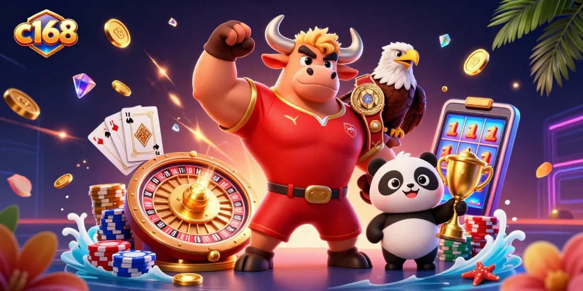Experience excitement at c168 with dynamic gaming features and action-packed casino elements.