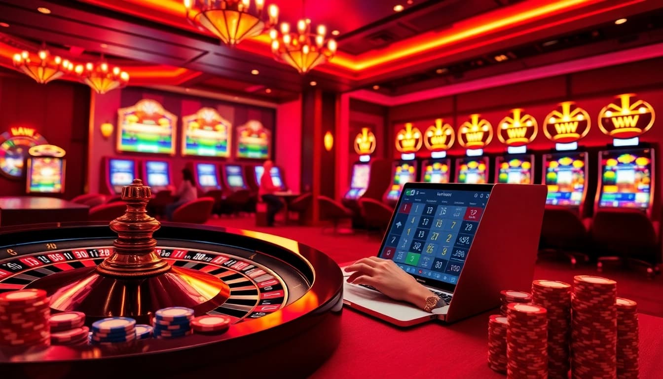 Experience thrilling betting action at https://luck882.co.com/ with vibrant casino visuals.