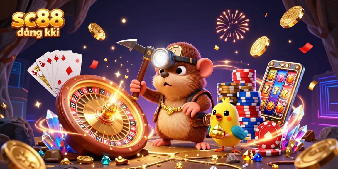Join the excitement of sc88 đăng ký with treasure-filled adventures and dynamic casino action.