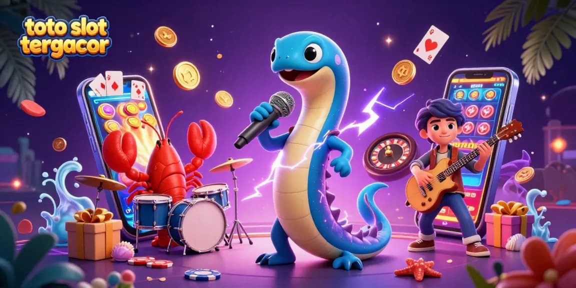 Engage with the thrilling world of toto slot tergacor featuring an electric eel DJ, lobster drummer, and seahorse guitarist.