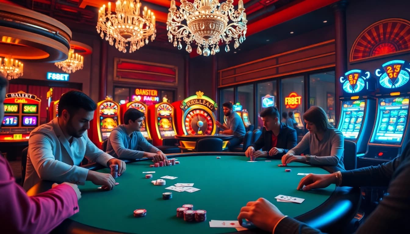 Experience thrilling gameplay at F8BET with high-stakes poker and exciting casino visuals.