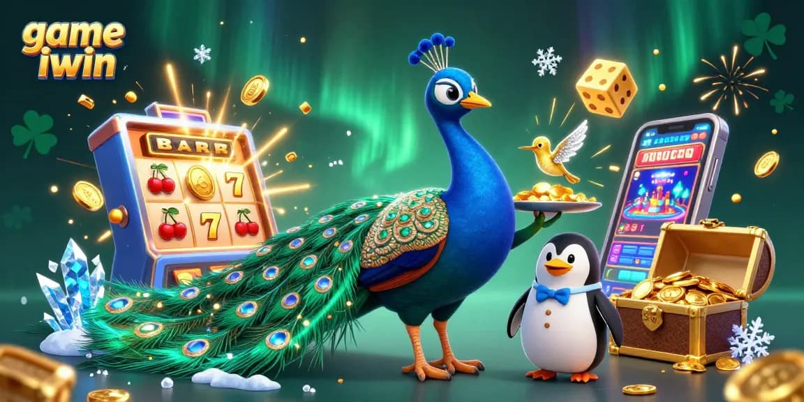 Play game iwin with vibrant characters and inspiring casino elements bursting with excitement.