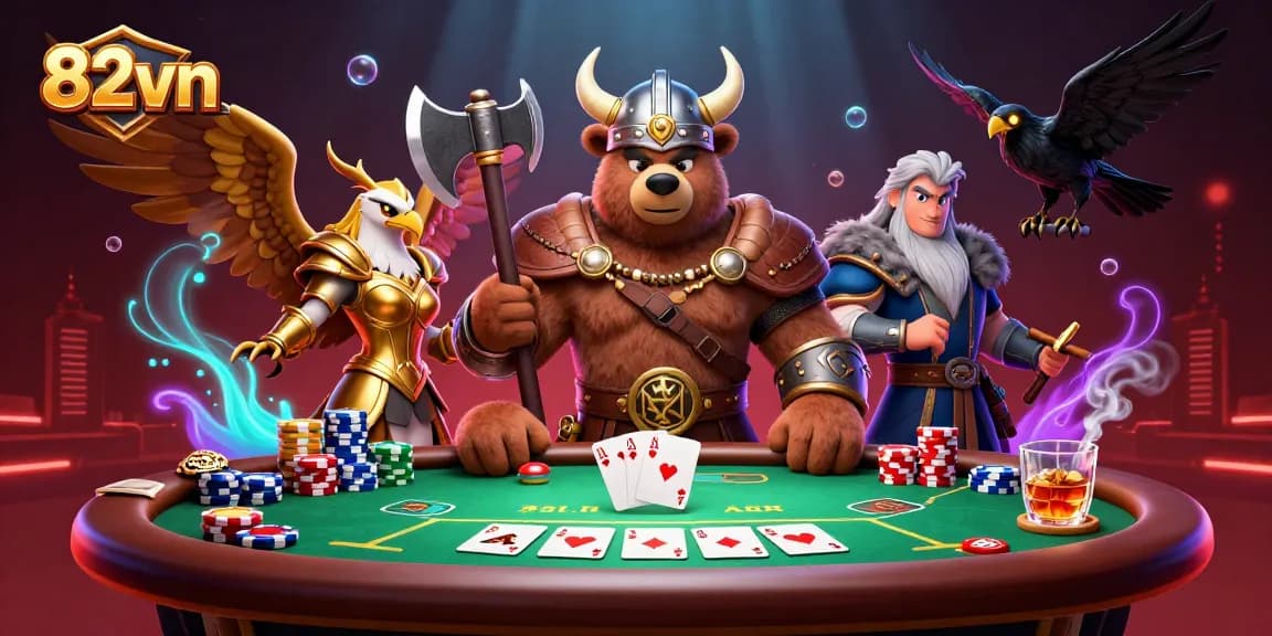 Experience thrilling poker action at 82vn with explosive gameplay and vibrant visuals.