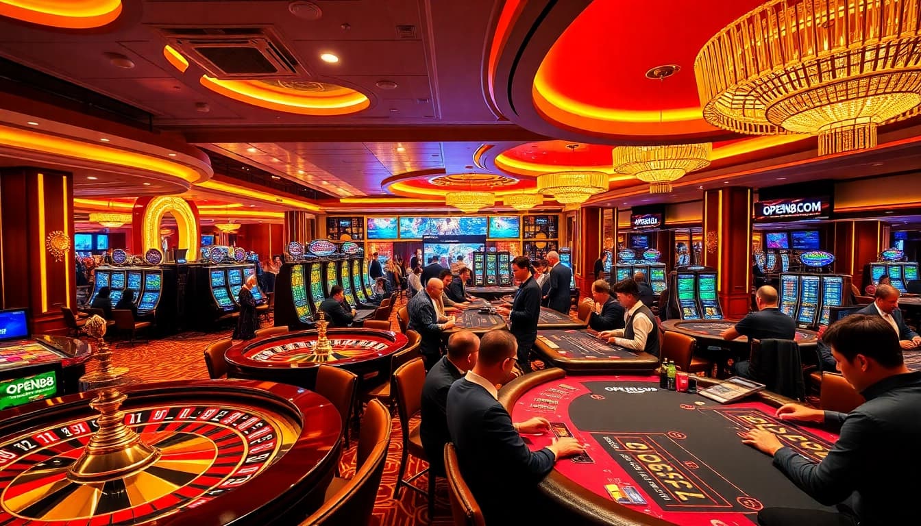 Experience the thrill of winning at OPEN88COM with vibrant casino games and engaging players.