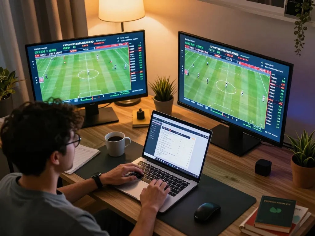 Okwintv offers thrilling online sports betting with dynamic live match displays in a modern setup