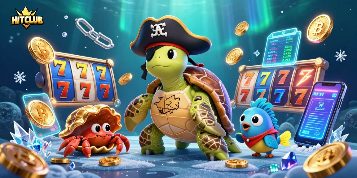 Experience HITCLUB's exciting slots gameplay with vibrant 3D characters and jackpot elements.