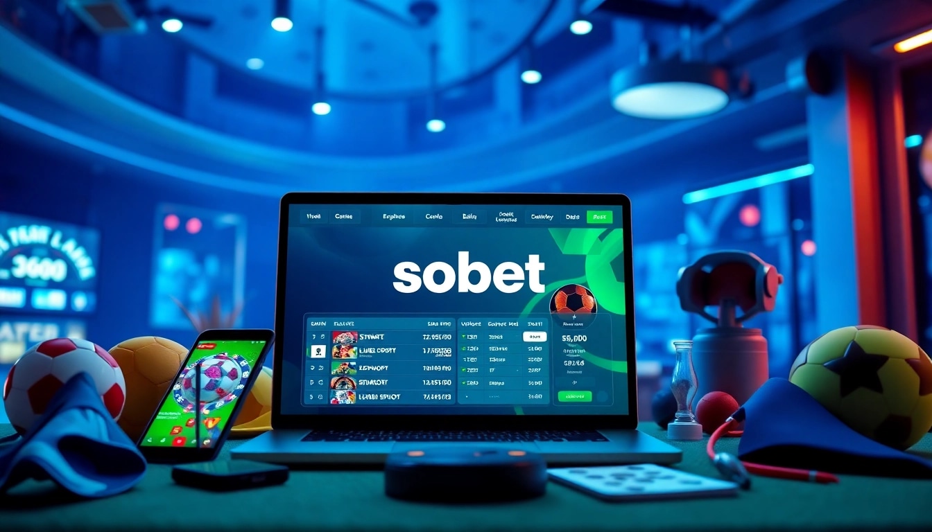 SBOBET online betting platform with sports betting options and user-friendly interface