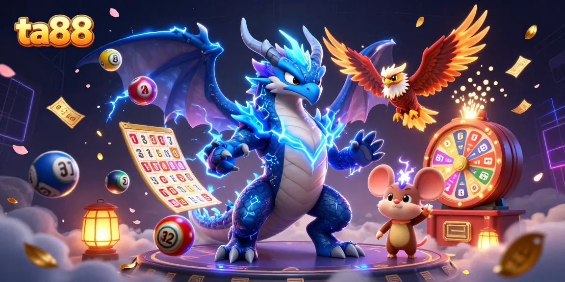 Engage in thrilling gameplay at ta88 with a vibrant casino scene showcasing dynamic elements.