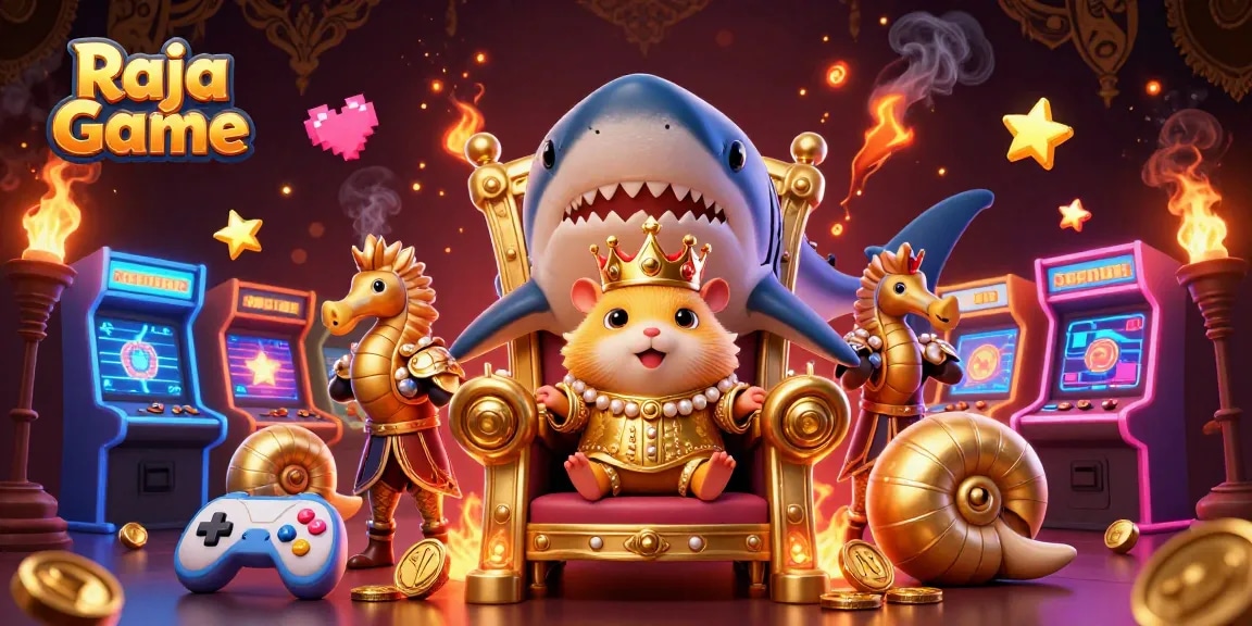 Raja Game offers thrilling gambling experiences with dynamic arcade elements and royal characters.
