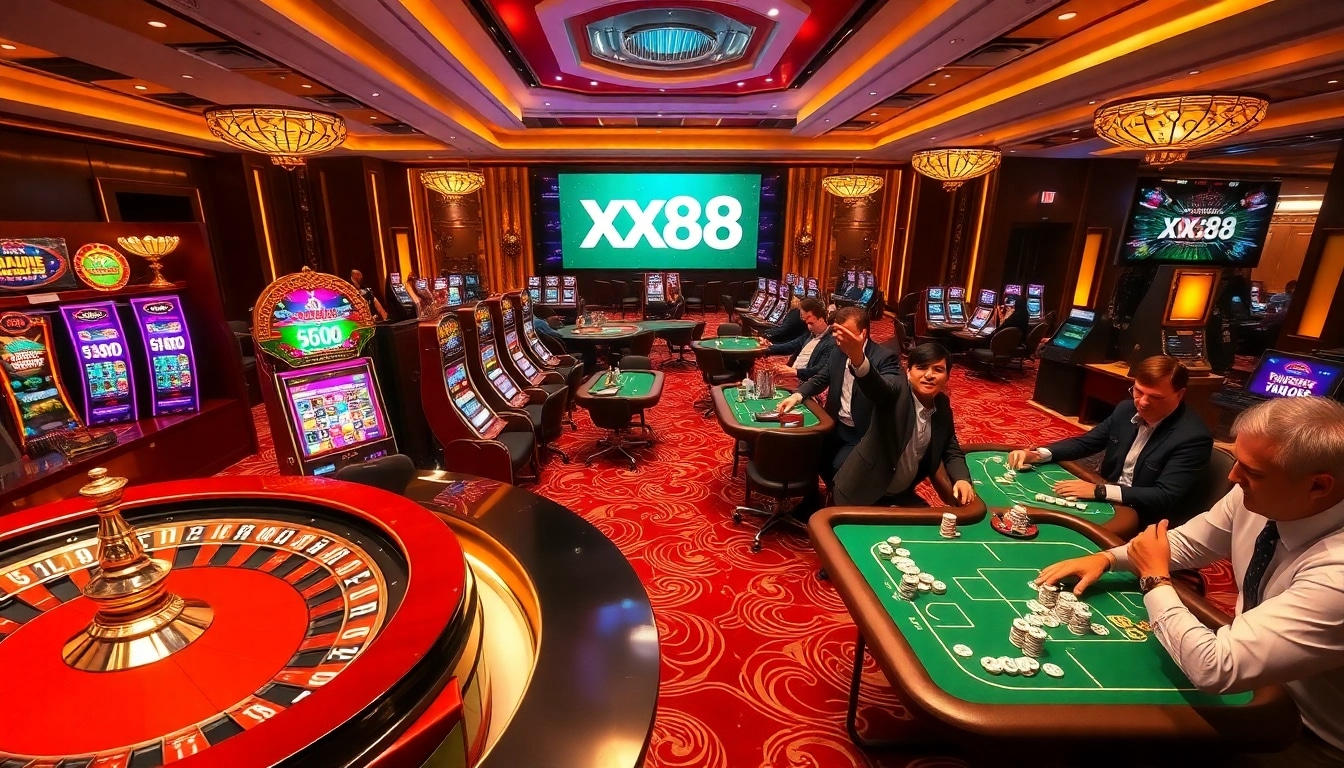 Experience excitement at https://xx88.video/ with players winning at casino tables and jackpots.