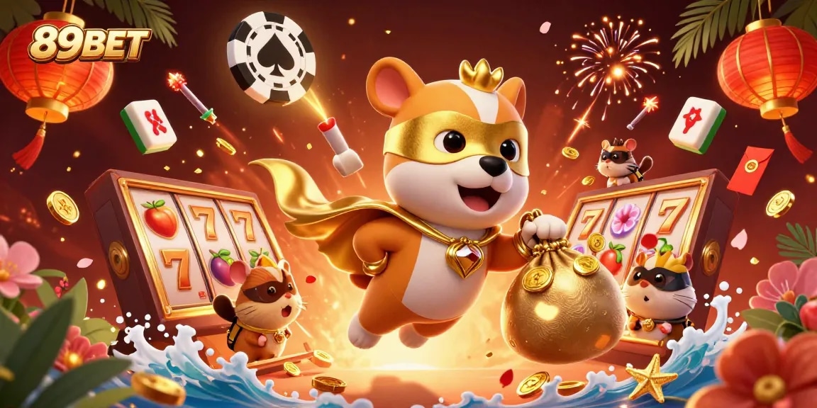 Engage with 89BET's thrilling casino experience through animated superheroes and games!