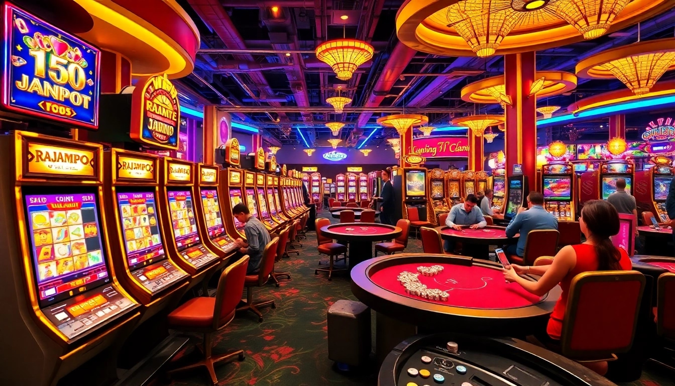 Mainkan slot yang mengasyikkan di RAJAMPO yang menampilkan kemenangan besar dengan mesin berwarna-warni dan permainan yang menarik.