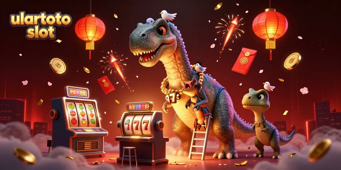 Menggoda pemain dengan ulartoto slot yang memukau, dinamis dalam suasana kasino.