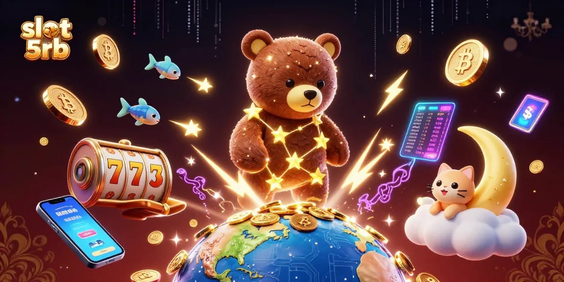 Experience the thrill of slot 5rb gameplay with vibrant characters and rich casino elements.