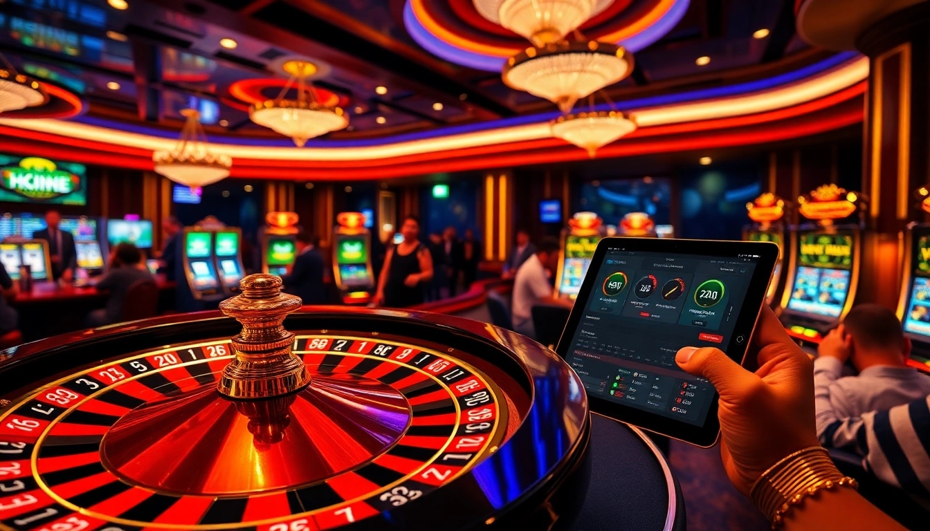 Experience thrill at the Soibet gateway with sophisticated gambling in a luxurious casino setting.