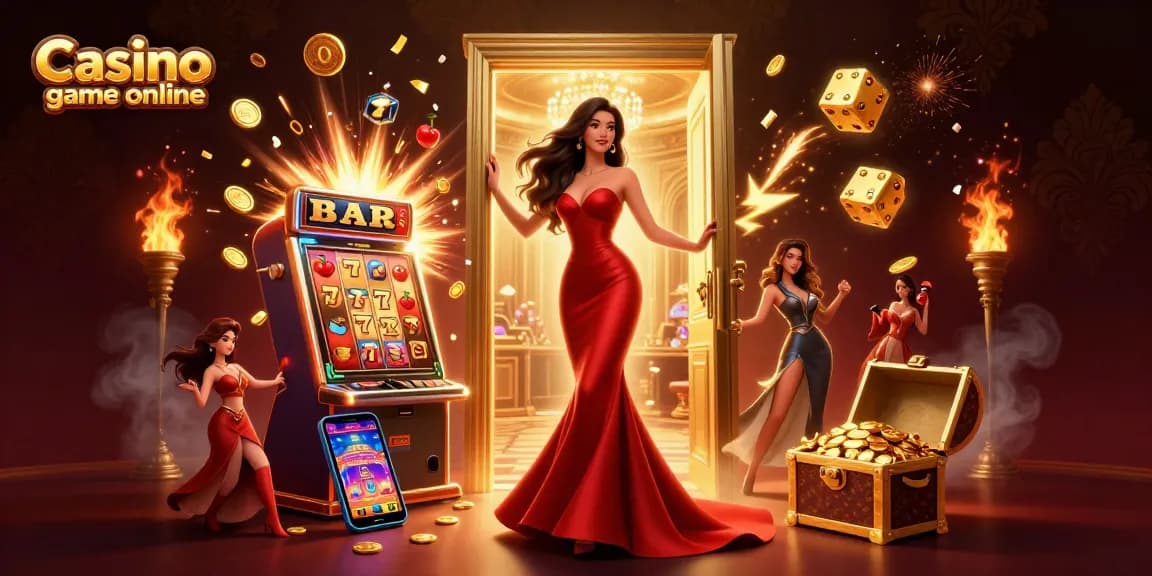 Experience the thrill of Casino game online with dynamic slot machines and captivating visuals.